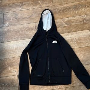 Nike black zip jacket